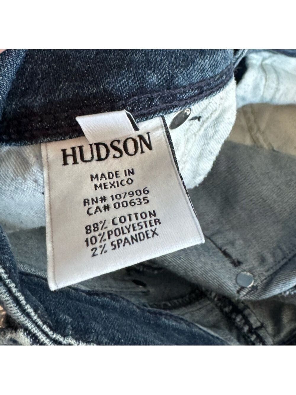 Hudson Jeans Colin Flap Skinny Ankle Size 27 - Picture 6 of 7